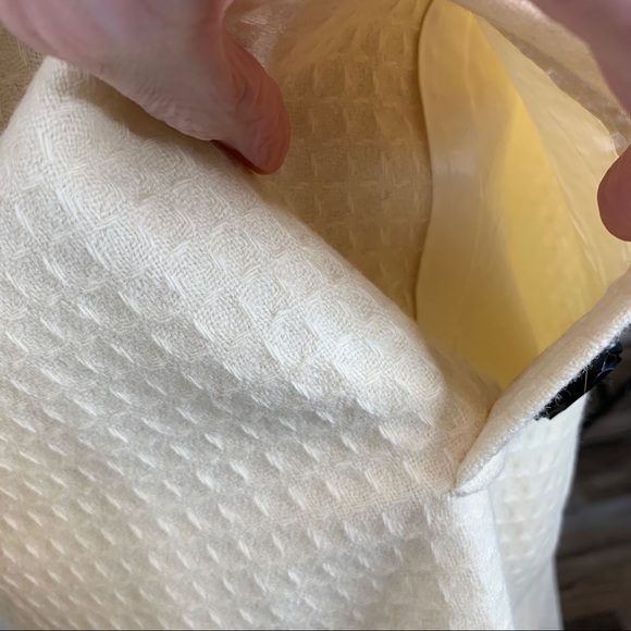 Milly Of New York Textured Lambswool Double Breasted Trench Coat Size 4 - Picture 5 of 12